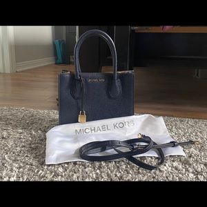 Small blue marine micheal kors bag